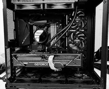 “What did it cost?” Everything. Ryzen 5800x3D, Asus TUF 4090, featuring Noctua NF-A12s in black
