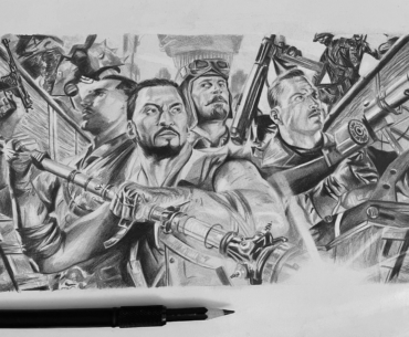 Origins - (Pencil Drawing by Me)