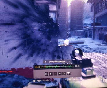 Ran into a cheater named SwampyPuppy. Felt like sharing his POV, nothing but headshots.