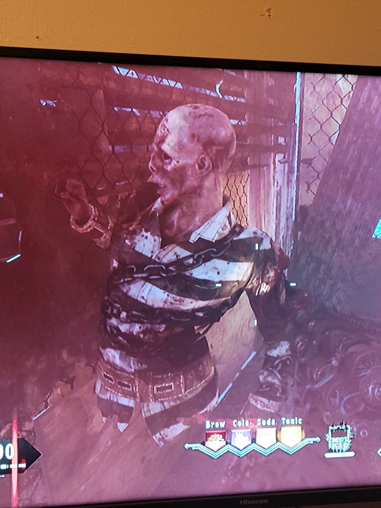 I did the out of the map glitch on botd
