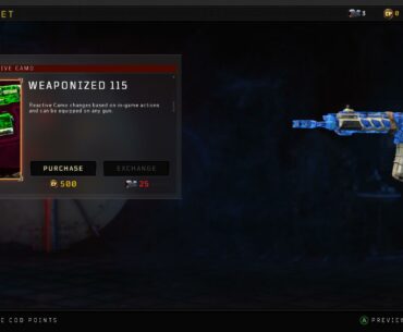 Of course the camo I’ve waited WEEKS for comes in once I buy the 50 crate bribe and can’t afford cod points for another few days 😭