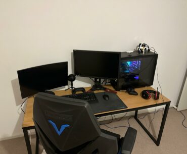 First setup Update! (still need to learn cable management)