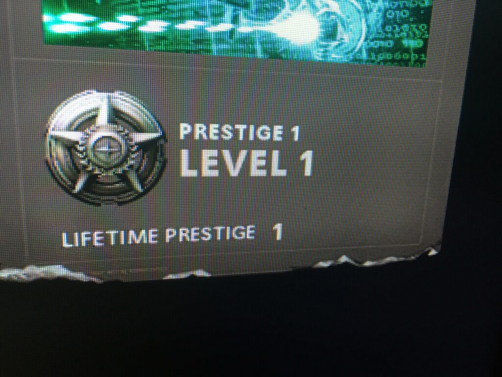 Level just reset