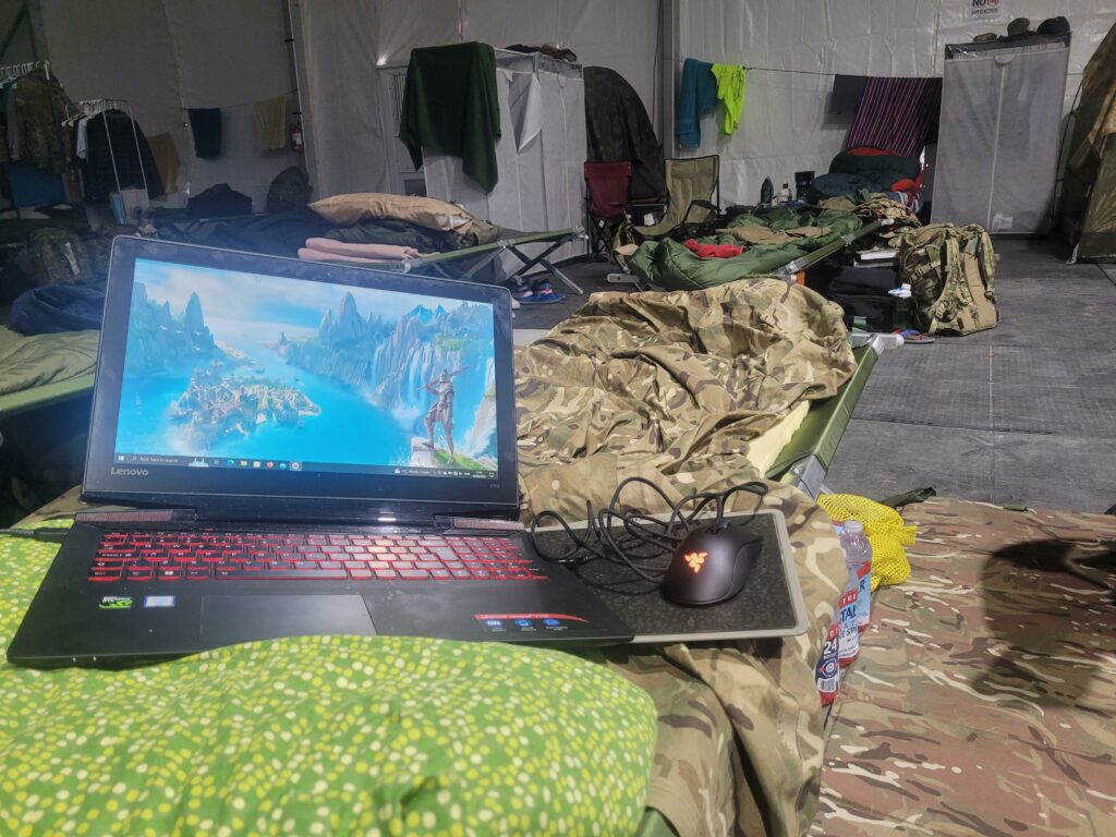 My shitty deployment station. 4 months :(