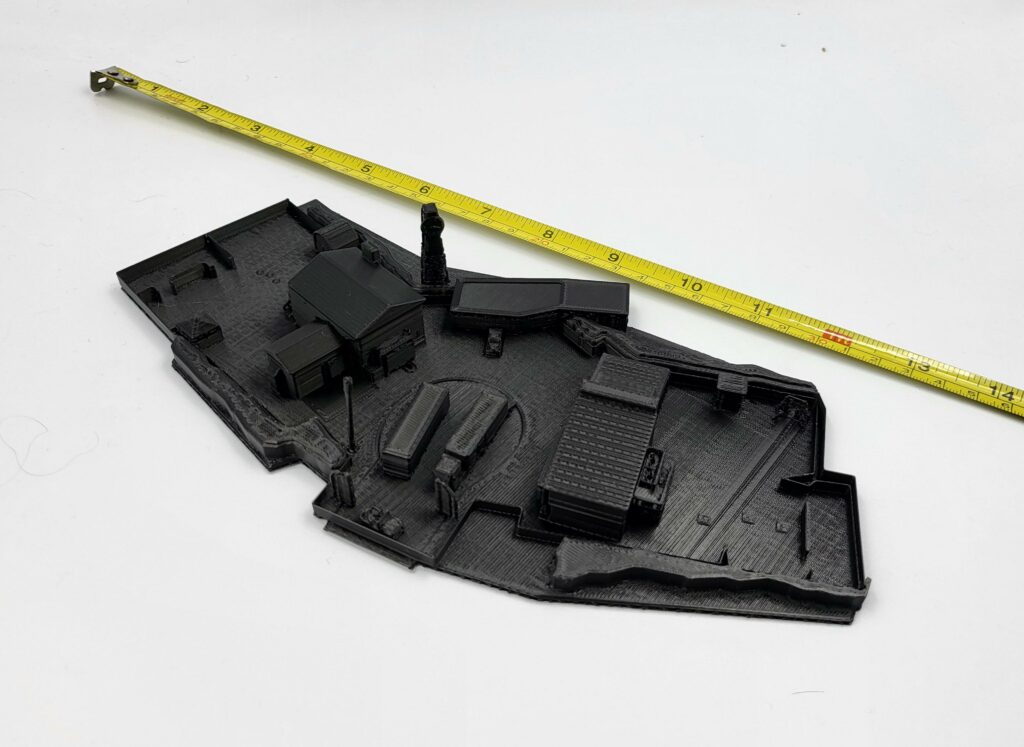 I got several requests after my last 3d printing post, for 3d prints of maps. Boom