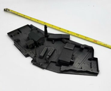I got several requests after my last 3d printing post, for 3d prints of maps. Boom
