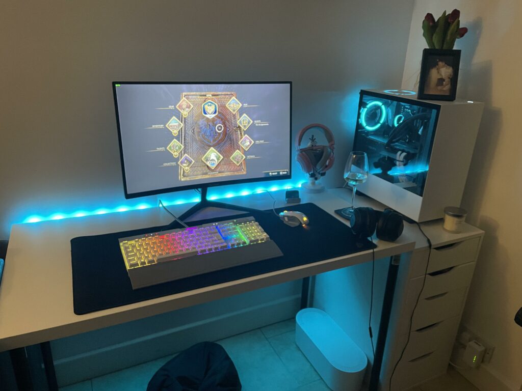 Moved into the in-laws, loving the little space I have to relax.