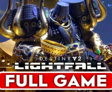 DESTINY 2 LIGHTFALL Gameplay Walkthrough Part 1 CAMPAIGN FULL GAME [4K 60FPS] - No Commentary
