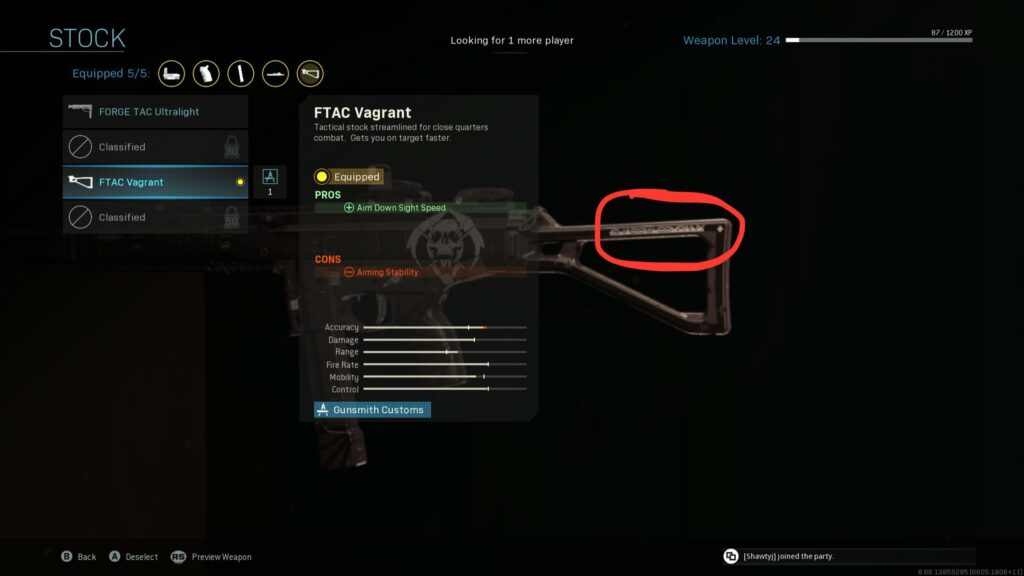Why is Shadow Company on one of Ghost’s blueprint guns?