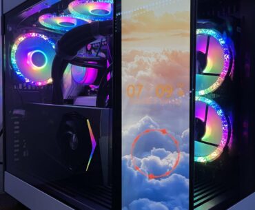 First high-end build. I named her Raincloud🌦️🌈