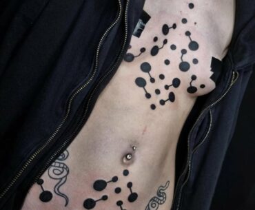 //:cyberpunk tattoo series: BYTE TAT by jack thebloody, italy. 🖤