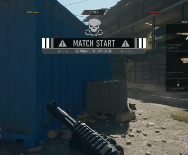 Casually throwing an RPK instead of a snapshot.