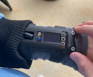 Pip-Boy Inspired Wearable AI Assistant