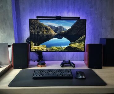 Proud of how this turned out. My work and play setup!
