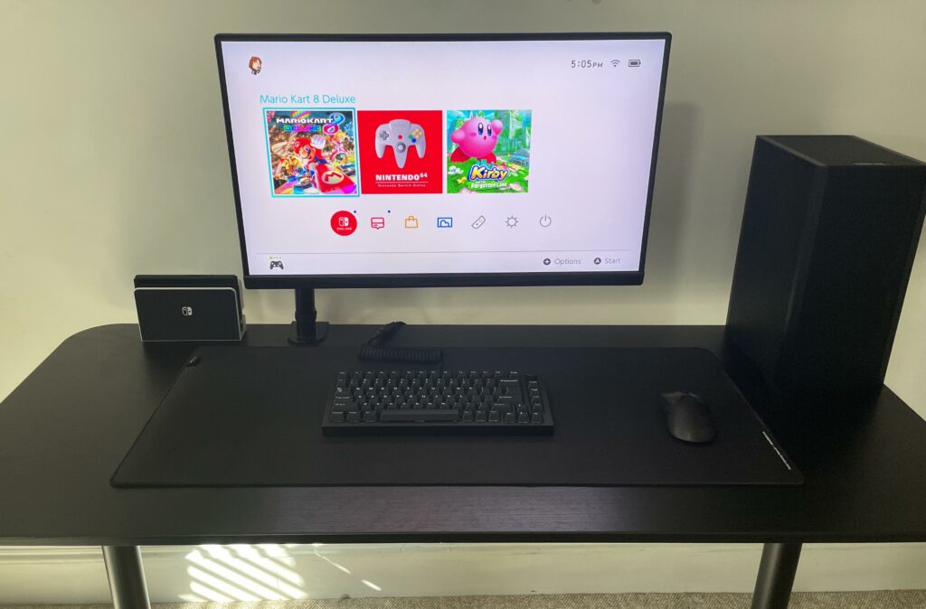 My average sffpc and switch gaming station