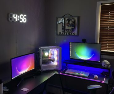 New gaming setup! Any ideas, or what I can do to make this better?