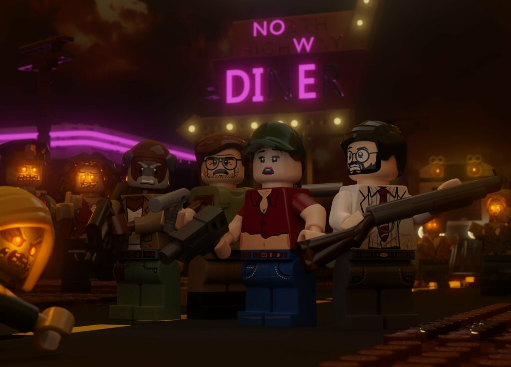 Victis crew in Lego