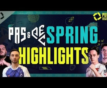 PUBG ESPORTS: BEST MOMENTS OF PEC SPRING & PAS1