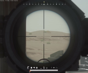 Zero'd in. 580m headshot.