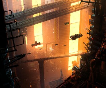 Cyberpunk City by Gus Andrews