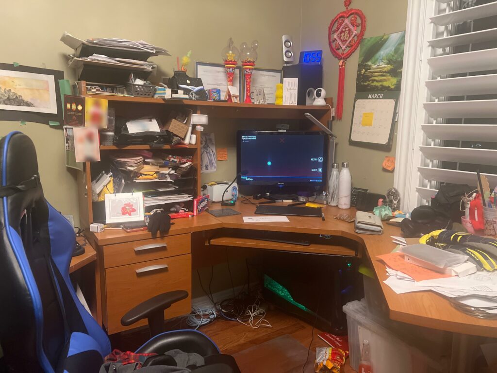 waiting for the day my whole setup collapses on me during a match