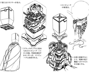 Sharon Apple hardware from Macross Plus