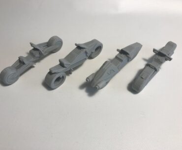 Prototype Cyberbikes 3D Models