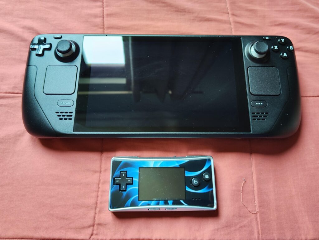 My biggest vs my smallest handheld console