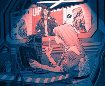Cyber lighter by Dilara Ozden