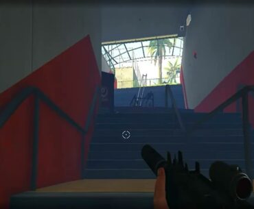 Trevor in the first person staged a shootout with cops in GTA 5 | gtav | GTA 5 agent 005.