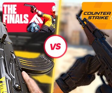 Two Great FPS Games Face Off !! Counter Strike 2 vs The Finals - Weapon Comparison