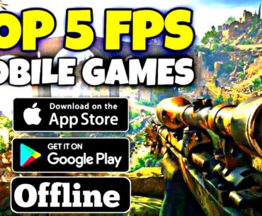 Top 5 Best Offline FPS Games for Android | Must Try in 2023