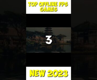 Top 5 Best Offline FPS Games for Android #shorts #gamingshorts