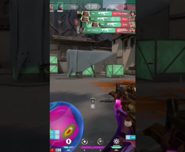 Reyna + Gekko was fun #valorant #valorantclips #valoranthighlights #shorts #short#gaming #fps#games