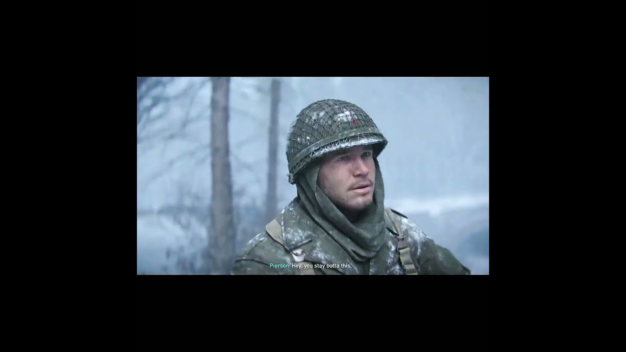 German Soldier Hits Pierson – Call of Duty World War 2#shorts German Soldier Hits Pierson - Call of Duty World War 2#shorts