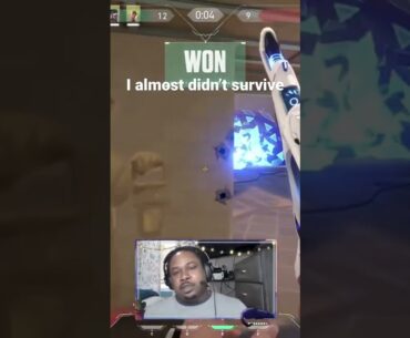 I Almost Didn’t Survive This #short #valorantclip #gaming #valorant #sagevalorant