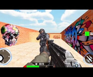 Counter Strike Gun Game: FPS Shooting Games - Android Gameplay