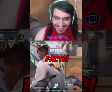 Kestner Always Speaking Facts!  #valorant #valorantclips #twitch #twitchstreamer