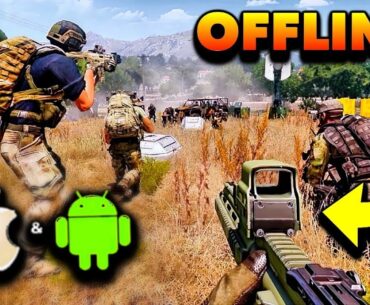 Top 5 BEST FPS Games Like Warzone Mobile for iOS/Android! High Graphics! [Free Download]