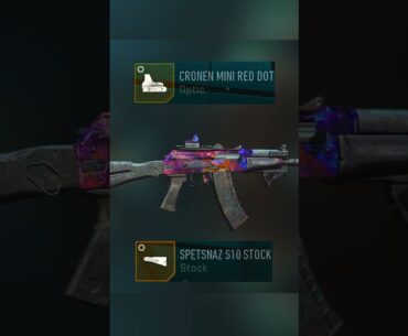 BEST Kastov 74U Class in MW2! #Shorts