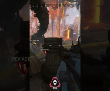 Getting the win essentially standing still.... #xbox #youtubeshorts #shorts #games #gaming #apex