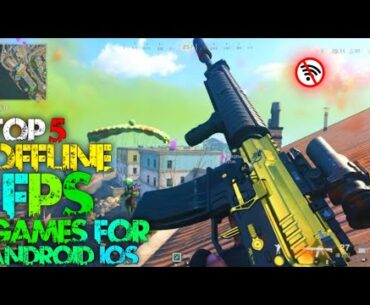 TOP 5 OFFLINE FPS GAMEs for Android and iOS || best low size offline FPS games || Apex Shakib ||
