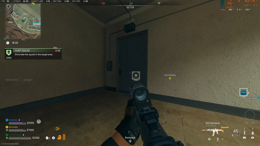 Teammates show up at the right time