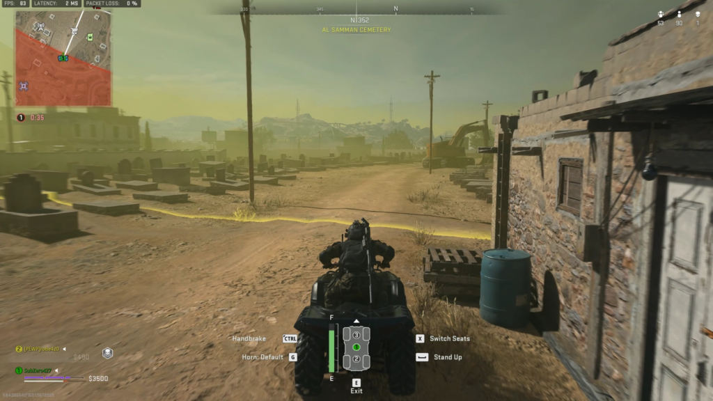 The vehicles have always been awful from a network sync perspective, but this is really something special. LOL at what I saw vs the killcam
