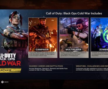 tried logging on to cold war and showed me this and if i press purchase it says i already own this. any suggestions?
