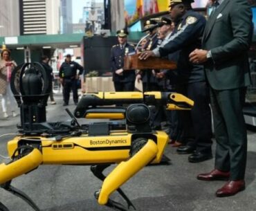 NYPD robocops: Hulking, 400-lb robots will start patrolling New York City
