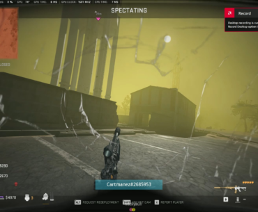 Bug. stim glitch or new cheats?