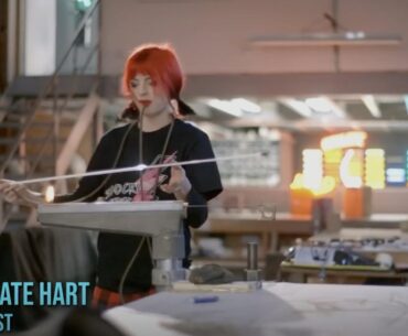 A Neon Artist