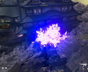 About once in every 10 games, I'll have a random tree or bush light up aggressively. Has anybody else experienced this or know what causes it?