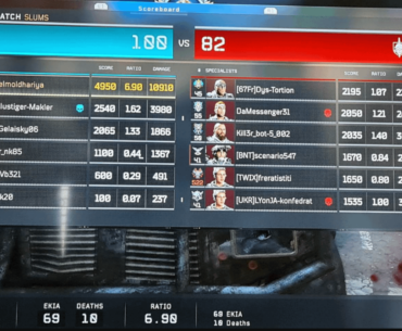 Man, it was intense. Really enjoyed the game. Only thing which was not right was the ping, 180 is alot.